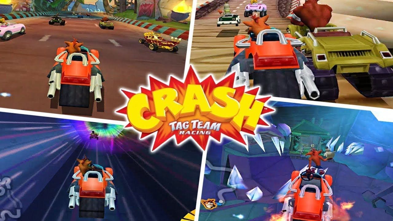 Crash Tag Team Racing Banner Image